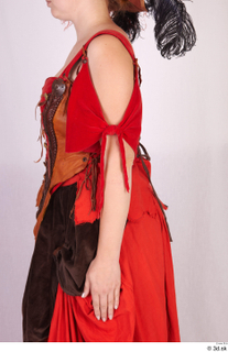  Photos Woman in Historical Dress 100 18th century historical clothing red dress upper body 0008.jpg